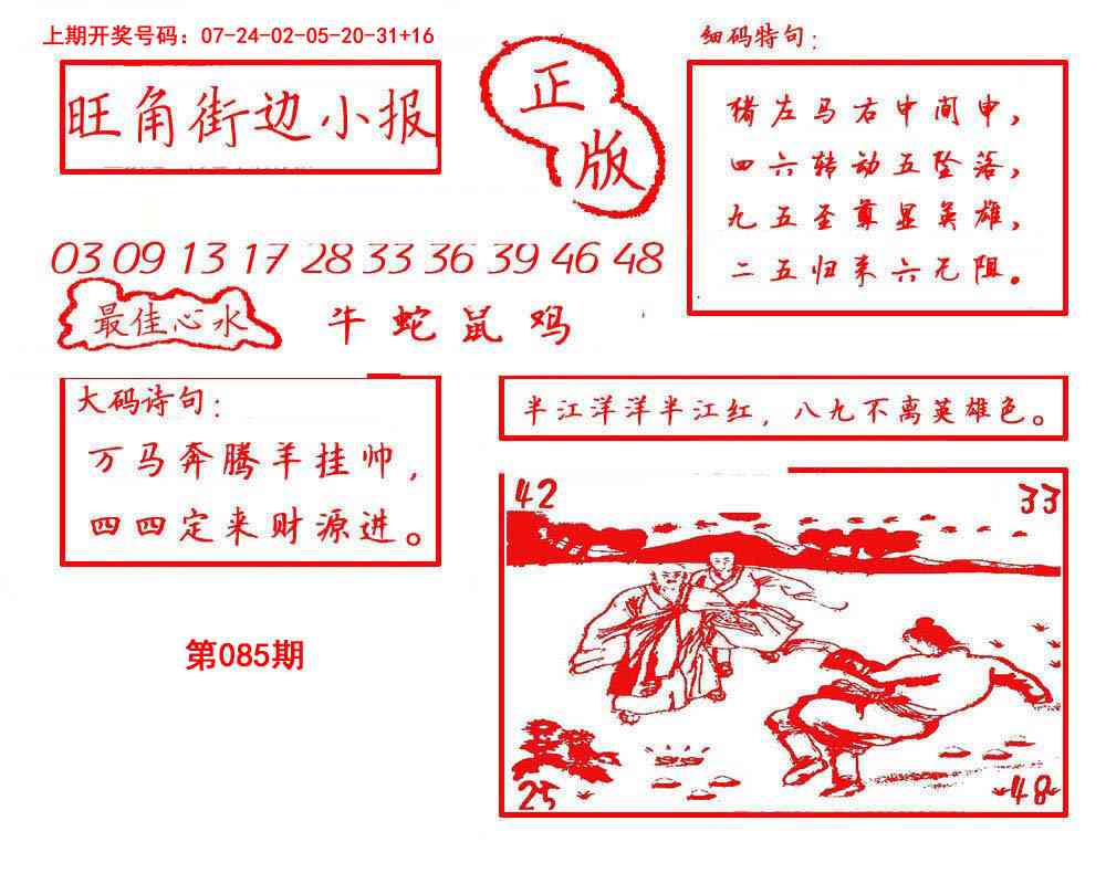 085期旺角街边小报[图]